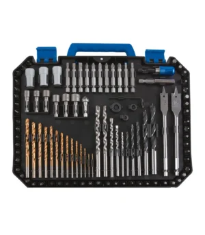 lux tools 400 dijelni set opreme za bušenje